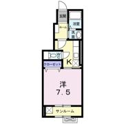 クラッシィ・αの間取り画像