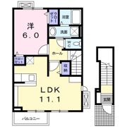 クレメントCの間取り画像
