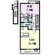 Blue Roseの間取り画像