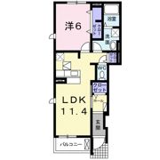 ヴィラ クレアールの間取り画像