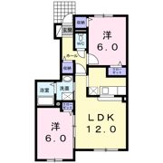 メゾフォルテwestの間取り画像