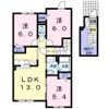 メゾフォルテwestの間取り画像