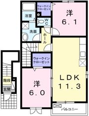 ブルーリバーの間取り画像