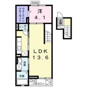 カルム アビタシオンの間取り画像