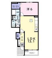 ミュリエルの間取り画像