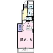 メイプルコートⅡの間取り画像