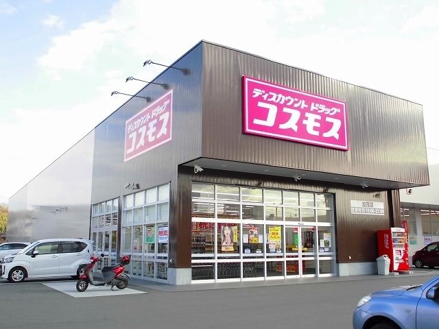 近くのドラッグストアまで750m（徒歩10分）