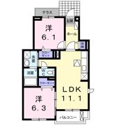 シエル プレーヌの間取り画像