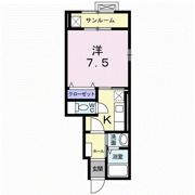 サンセレ－ノの間取り画像