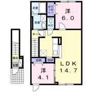 ヴィオラの間取り画像