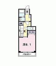 ネオハイム 春日の間取り画像