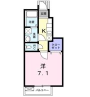 メゾン・ド・トレユ日野台の間取り画像