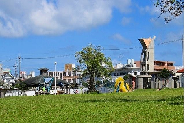 近くの美里公園まで130m(徒歩2分)