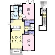 アルドールセレノⅡの間取り画像