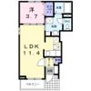 サンリット・クローバーの間取り画像