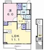 カーザ・ラッフィナートの間取り画像