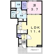 エンデバー Aの間取り画像