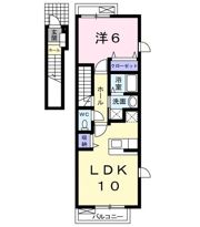 メゾンドサンセールCの間取り画像
