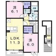 エル フトゥーロ Aの間取り画像