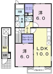 ガーデンフレンドⅠの間取り画像