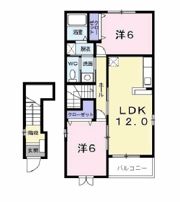 ボニートの間取り画像