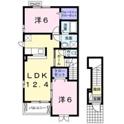 クレールⅠの間取り画像