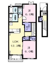 ラヴァーズDの間取り画像