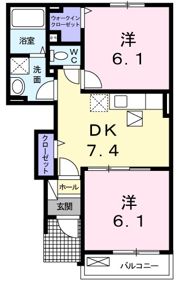 イリーデ・カーサⅡの間取り画像