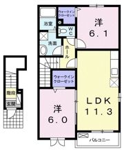 イリーデ・カーサⅡの間取り画像