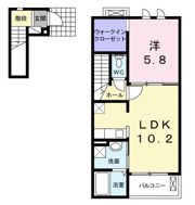 アバンテK：Ⅲの間取り画像