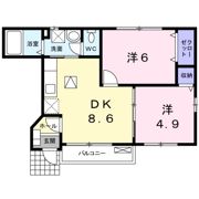 メゾン プレジィールの間取り画像