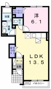 ブライト羽鳥野の間取り画像