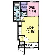 トゥインクルの間取り画像