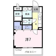 シャン・ド・フルールの間取り画像