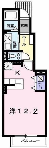 カーサ針木の間取り画像