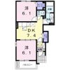 クォーツⅠの間取り画像