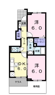 ジュネス オーブの間取り画像
