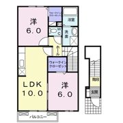 ガーデンフレンドⅡの間取り画像