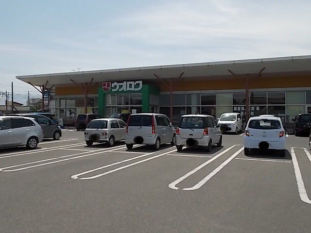 近くのウオロク岡山店まで600m（徒歩8分）