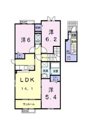 ペルソナの間取り画像