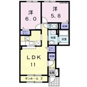 G－1町村の間取り画像