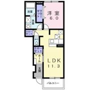 プリムローズ Ⅲの間取り画像