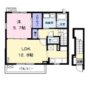 カーサ コロレの間取り画像