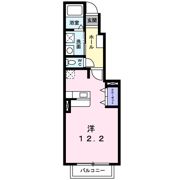 パルテール西条A棟の間取り画像