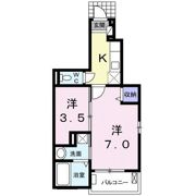 グランツ・フジの間取り画像