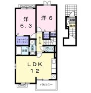 ジャムタウン Wの間取り画像