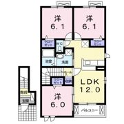 シュトラール Bの間取り画像