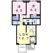 ラビットレジデンスの間取り画像