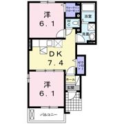 アルデーアAの間取り画像