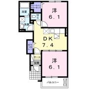 アルデーアBの間取り画像